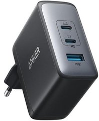 Сетевое зарядное устройство ANKER PowerPort III GaN 100W 2xPD & 1xPIQ PPS (A2145G11)