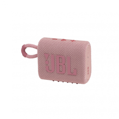Портативная акустика JBL Go 3 Pink (JBLGO3PINK)