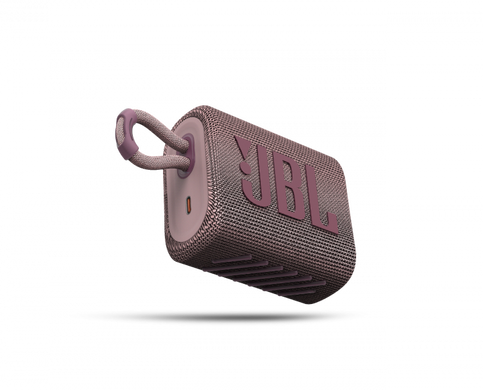 Портативна акустика JBL Go 3 Pink (JBLGO3PINK)