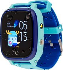 Дитячий смарт годинник AmiGo GO005 4G WIFI Thermometer Blue