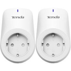 Умная розетка Tenda SP3-2-PACK (10А/2300W) White 2шт