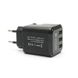 Сетевое зарядное устройство PowerPlant W-360 3xUSB: 220V, 3.4A