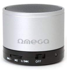 Портативная акустика Omega Bluetooth OG47S Silver