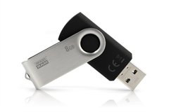 Флешка USB3.0 8GB GOODRAM UTS3 (Twister) Black (UTS3-0080K0R11)