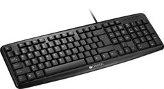 Клавіатура Canyon Wired Keyboard CNE-CKEY01 UKR Black
