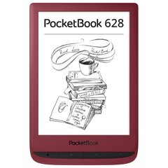 Електронная книга PocketBook 628 Touch Lux 5 Ruby Red (PB628-R-CIS/PB628-R-WW)