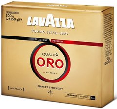 Мелена кава Lavazza Qualita Oro мелений 500 г (8000070020627)