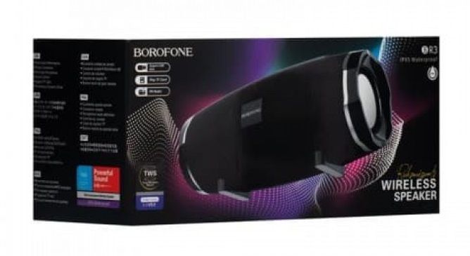 Bluetooth колонка Borofone BR3 Black