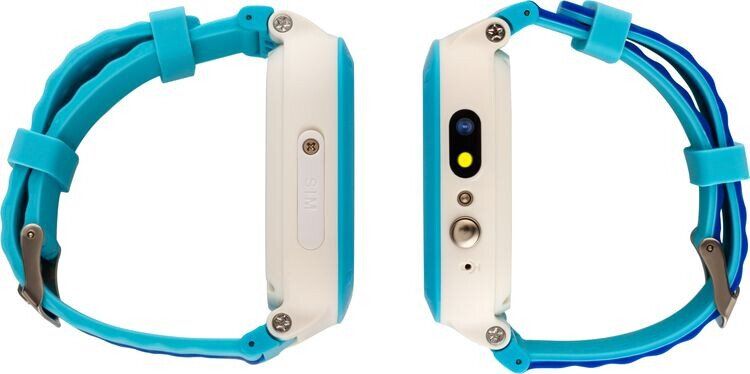 Дитячий смарт годинник AmiGo GO004 Splashproof Camera+LED Blue