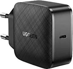 Сетевое зарядное устройство Ugreen CD217 65 W Type-C PD GaN Charger Black (UGR-70817)