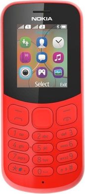 Мобільний телефон Nokia 130 Dual Sim 2017 Red (A00028616)