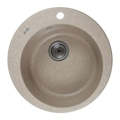 Кухонна мийка VentoLux FABIA Brown Sand D500x200 (2059765958215)