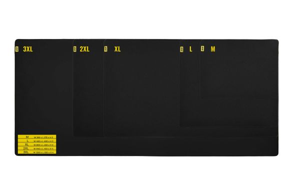 Килимок для миші 2E GAMING PRO Control XL Black (2E-CONTROL-XL-BK-PRO)