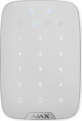 Беспроводная сенсорная клавиатура Ajax KeyPad Plus White (000023070)