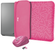 Чохол для ноутбука Trust Yvo Mouse & Sleeve 15.6" Pink-Hearts + миша (TR 23443)