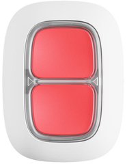 Беспроводная тревожная кнопка Ajax DoubleButton White (000020949)