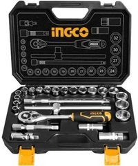 Набір інструментів Ingco Industrial 1/2" 25 предметів (HKTS12251)