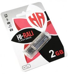 Флешка Hi-Rali 2GB Corsair Series Silver (HI-2GBCORSL)