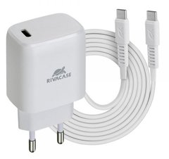 Сетевое зарядное устройство RIVACASE PS4191 WD4 White