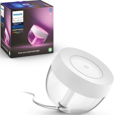 Настольная лампа Philips Hue Iris 2000K-6500 K Color Bluetooth White (929002376101)