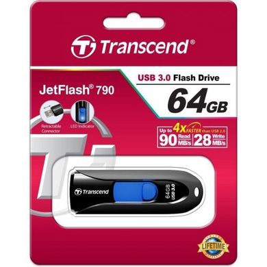 Флешка Transcend JetFlash 790 64GB (TS64GJF790K)