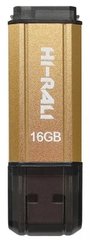 Флешка Hi-Rali 16GB Stark Series Gold (HI-16GBSTGD)