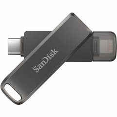 Флешка SanDisk USB 3.1 iXpand Luxe 128Gb Type-C/Lightning Apple (SDIX70N-128G-GN6NE)