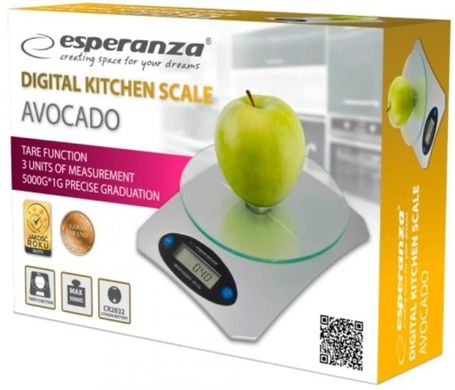 Ваги кухонні електронні Esperanza Avocado EKS006