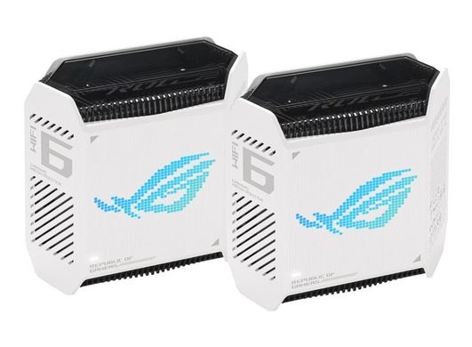 Wi-Fi роутер Asus ROG Rapture Gaming Mesh System GT6 White 2pk (GT6-W-2-PK/90IG07F0-MU9A40)