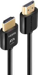 Кабель Promate proLink4K2 HDMI - HDMI v.2.0 1.5 м Black (proLink4K2-150.black)