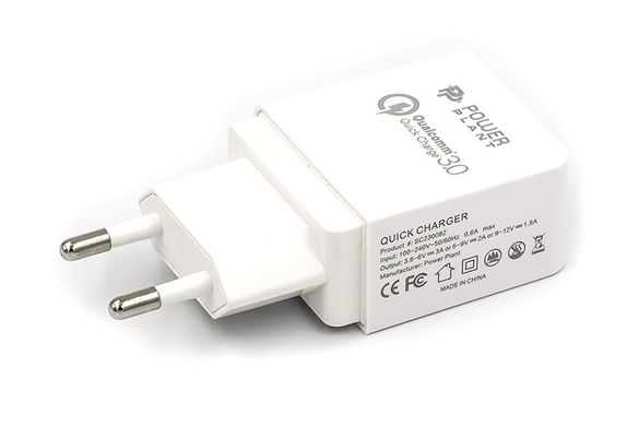 Зарядное устройство PowerPlant Qualcomm Quick Charge 3.0