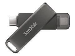 Флешка SanDisk USB 3.1 iXpand Luxe 64Gb Type-C/Lightning Apple (SDIX70N-064G-GN6NN)