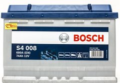 Автомобильный аккумулятор Bosch 74А 0092S40080