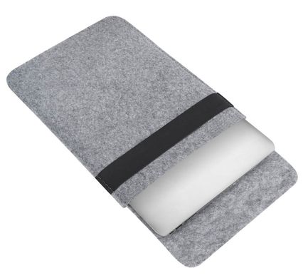 Чохол для ноутбука Gmakin Felt Cover для Macbook 15 light grey GM16-15 (ARM53130)