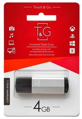 Флешка USB 4GB T&G 121 Vega Series Silver (TG121-4GBSL)