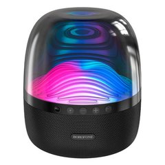 Портативная акустика Borofone BP8 Glazed colorful luminous BT speaker Black (BP8B)