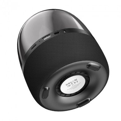 Портативная акустика Borofone BP8 Glazed colorful luminous BT speaker Black (BP8B)