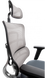 Офісне крісло GT Racer X-802L Bright Grey (W-20, B-40)
