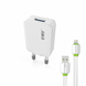 СЗУ EMY Charger 1.0A 1USB (MY-223), white