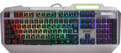 Клавиатура Defender Stainless steel GK-150DL RU RGB (45150)