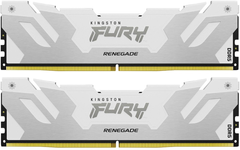 Оперативная память Kingston Fury DDR5 32 GB (2x16GB) 7600Mhz Renegade White (KF576C38RWK2-32)