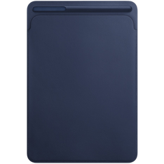 Чехол Apple Leather Sleeve for 10.5-inch iPad Pro Midnight Blue (MPU22ZM/A)