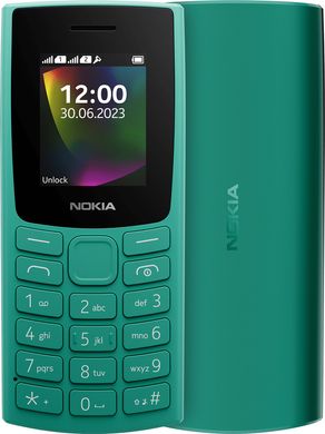 Мобильный телефон Nokia 106 2023 DS Green (1GF019BPJ1C01)