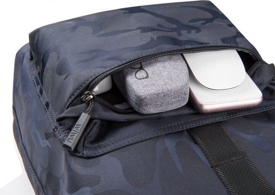 Сумка для ноутбука WIWU Vigor Backpack Camo Blue (6957815510559) for MacBook Pro 15"