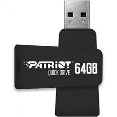 Флешка Patriot USB 3.1 Color Quickdrives 64GB Black