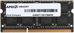 Оперативная память для ноутбука AMD DDR3 1600 4GB 1.35/1.5V SO-DIMM (R534G1601S1SL-U)