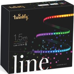 Линейная гирлянда Twinkly Smart LED Line 100 RGB Gen II IP20 1,5m (TWL100STW-BEU)