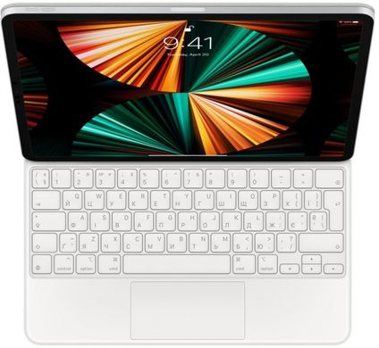 Чехол-клавиатура Apple Magic Keyboard для iPad Pro 12.9" (5th gen) UA White (MJQL3UA/A)