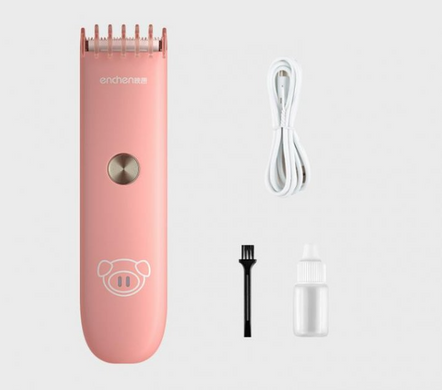 Машинка для стрижки волос детская Xiaomi Enchen YOYO Pink