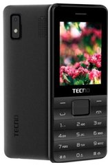 Мобильный телефон TECNO T372 TripleSIM Black (4895180746833)